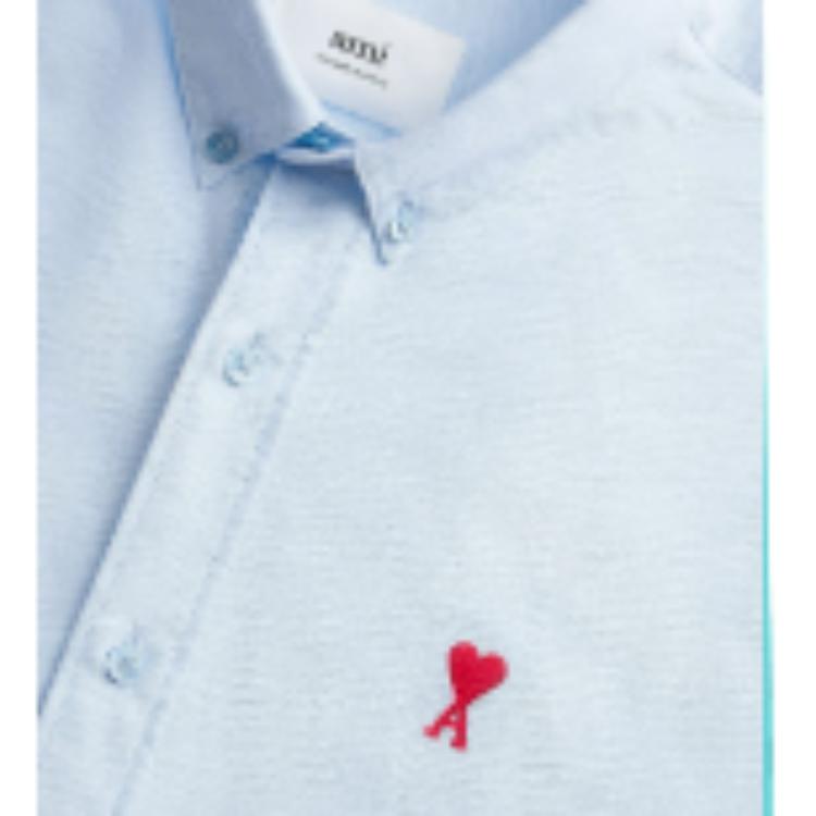 AMIPARIS Shirts Men's Blue Lapel Moderate BFHSH113.480450