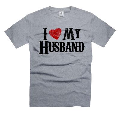 I Love My Husband Shirt Valentine's Day Gift For Her Anniversary Gifts Unisex T-Shirt