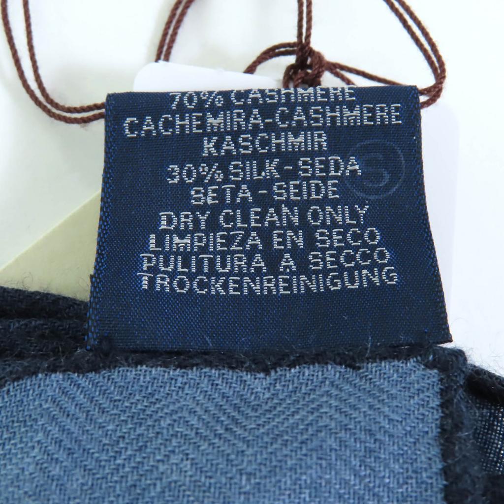 Makelloser HERMES Schal Bride de Gala Appliqué Piqué Kaschmir Damen Gebraucht