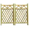 Beautiful Large Bamboo Garden Fence Gate with Support