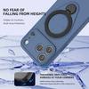 For iPhone 17 Pro Magnetic Case Rotating Kickstand TPU PC Phone Cover Compatible with MagSafe
