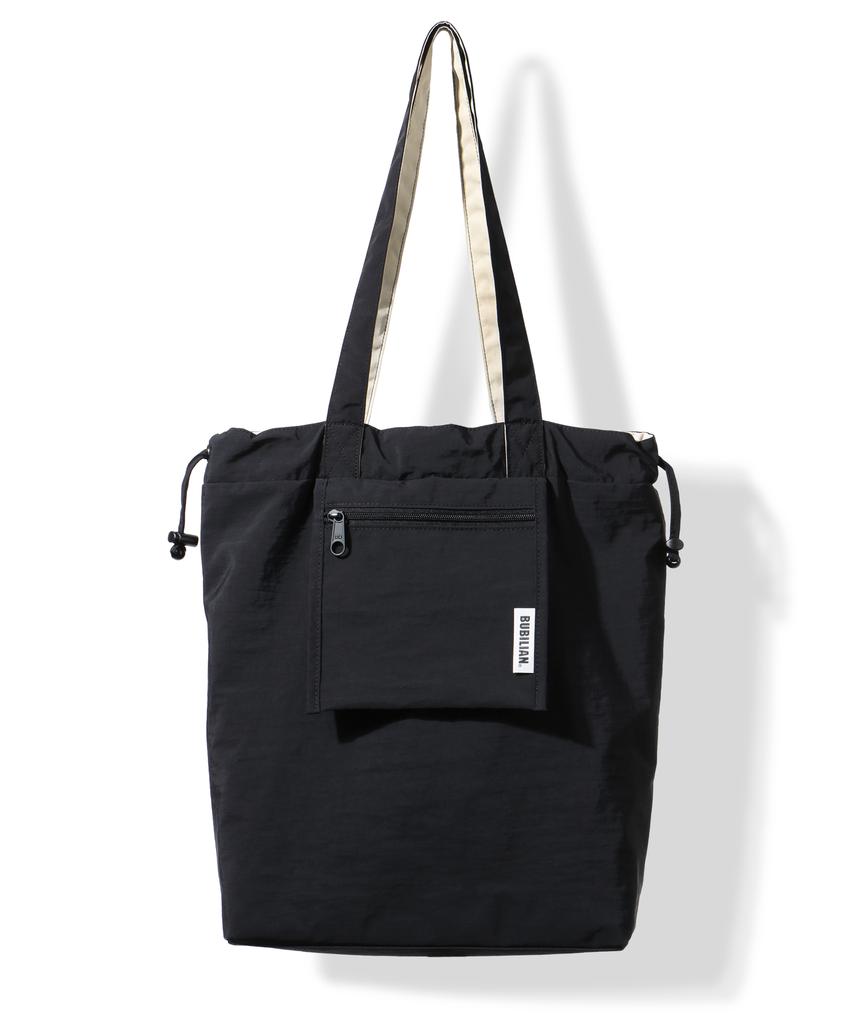 Bubilian Musk Reversible Shoulder Bag_Black&Beige