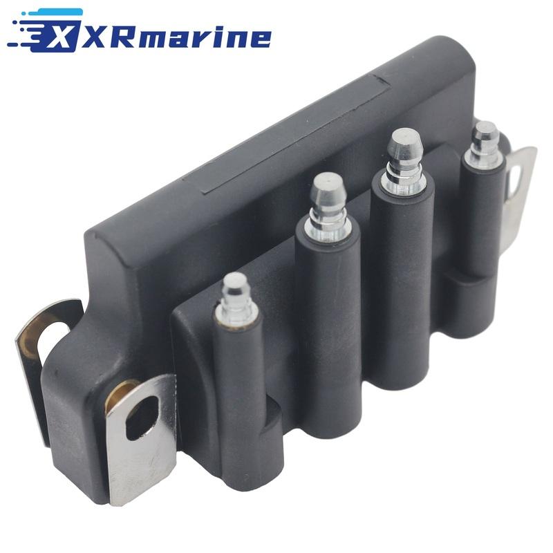 Dual Plug Wire Ignition Coil For Johnson Evinrude OMC 583740 0583740 Sierra 18-5170