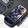 Large Capacity 2026 World Cup Pencil Case: Featuring Ronaldo, Messi, Haaland & Mbappé