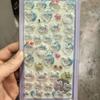 3D Embossed Crystal Stickers for Kids - Giyikawadopamine Handmade Mini Figurines for Decoration and Educational Rewards