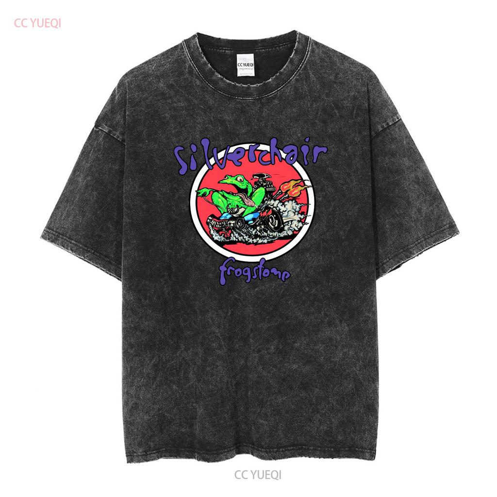 Remake Silverchair Frogstomp Tour Band graphic T Shirt unisex men women KTV6520 vintage Washed streetwear Comfortable fashion
