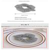 Sparkling Full Rhinestone Hair Tie Scrunchies For Women Girls Party Headdress Hair Accessories Ponytail Elastic Rubber Band