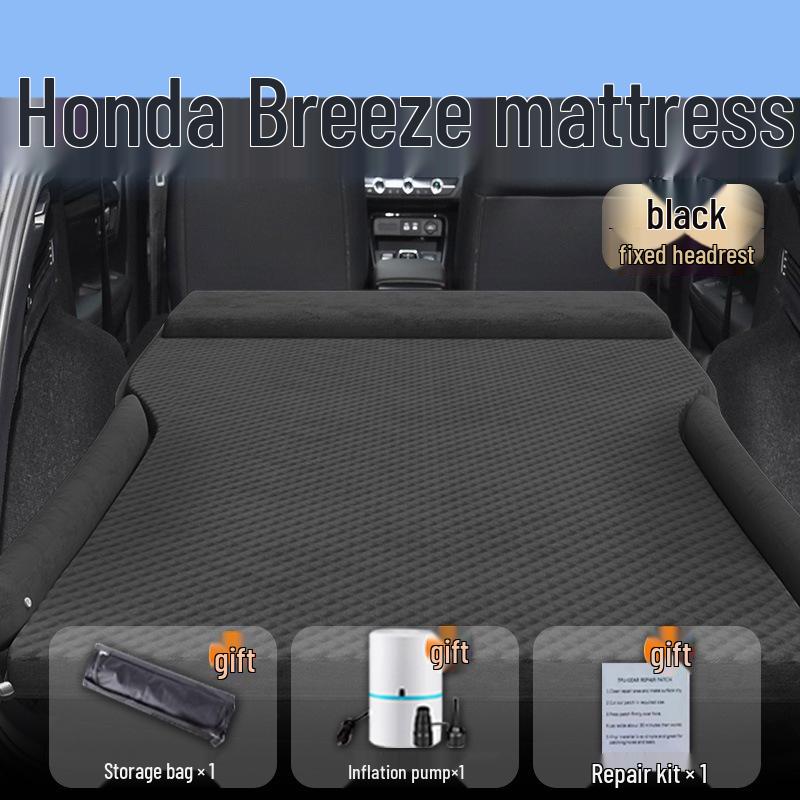 Compatible with 25 Honda Breeze Models: Inflatable Car Bed Mattress for Trunk and Rear Seat