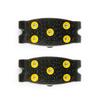 1 Pair 5-Stud Snow Ice Claw Climbing Anti Slip Spikes Grips Crampon Cleats Shoes Cover for Women Men Boots Cover Size 35-43