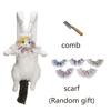 Cute Simulation Doll Cat Bag Doll Backpack Three Flower Cat Plush Bag Single Shoulder Bag Crossbody Backpack Female Girl's Gift