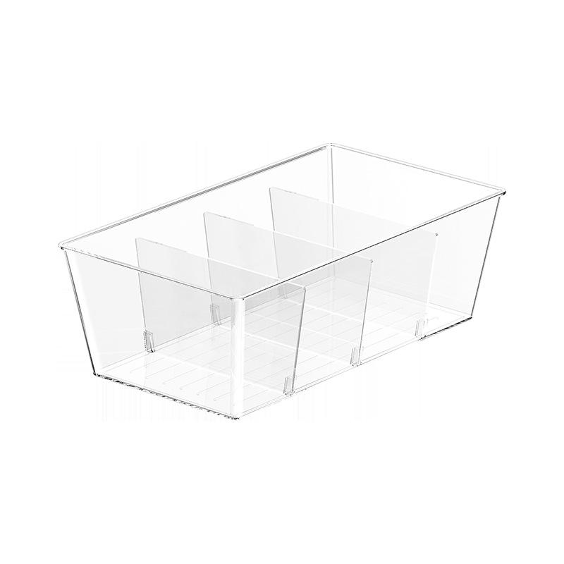 Kitchen Countertop Seasoning Storage Box Household Multi-functional Large Capacity Detachable Baffle Bag Seasoning Rack