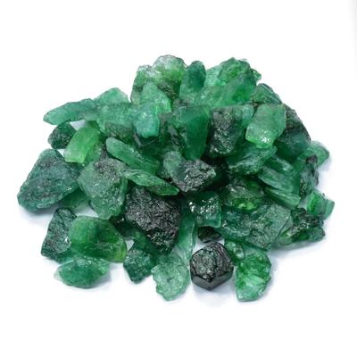 Emerald Green Rough 300 Ct Natural Uncut Huge Size CERTIFIED Loose Gemstone