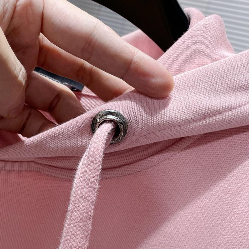 8601 CHROME HEARTS 2025 New Spring and Autumn Plus-size Thin Style Classic Style Logo Hooded Sweatshirt for Couples