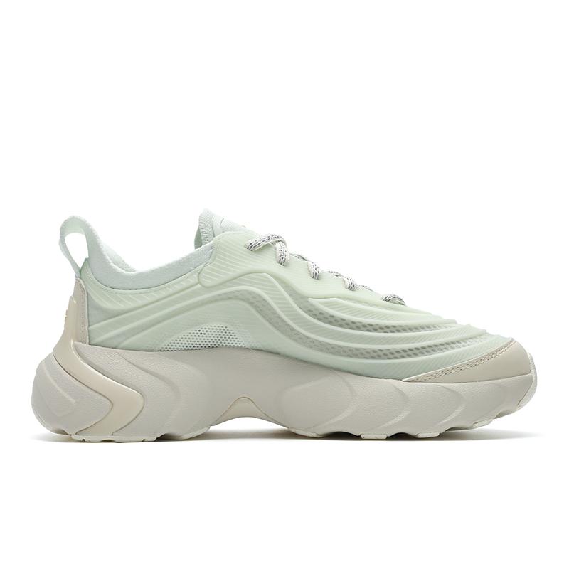 FILA Fusion Ray 4 Fashion Casual Low-Top Lifestyle Shoes Women sneaker White Green T12W421107FWW