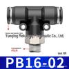 Three-Way Pneumatic Quick Connector Set for Air Hoses - Black, White, Blue Fittings
