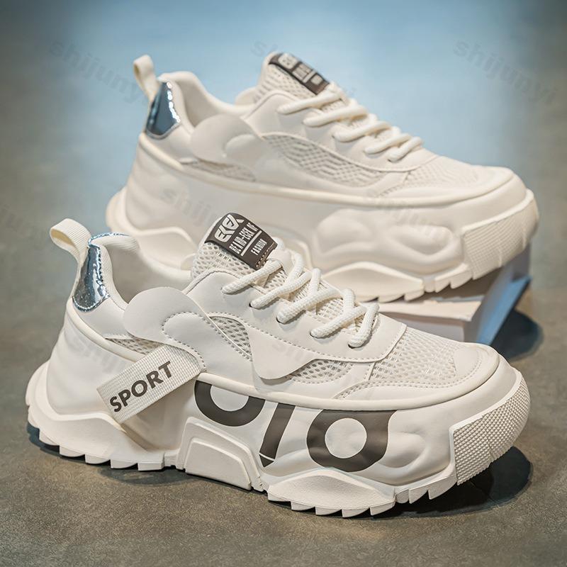 Fashion Autumn Men's Casual Shoes Breathable Platform Comfortable Walking Shoes Fashion Lace Up  Outdoor Sports Shoes Men Sneakers