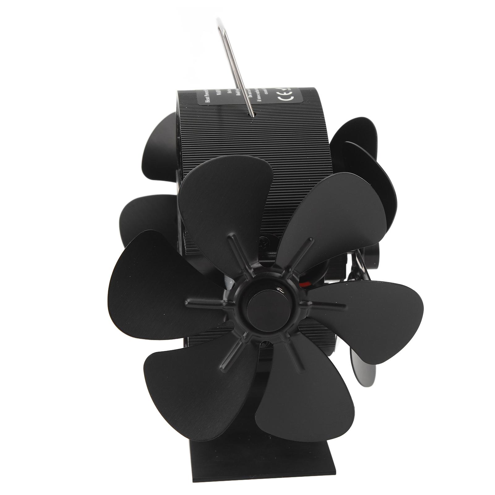 Heat Powered Stove Fan 3 Heads