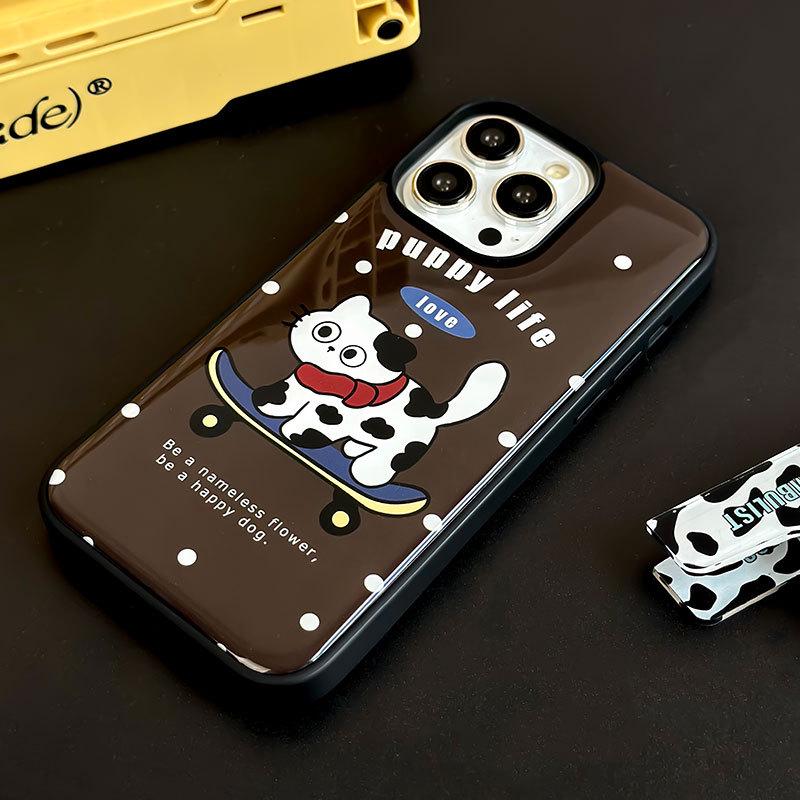 Zhitai Huawei Mate60 Pro & iPhone 16 Pro Max Cartoon Case, Fits iPhone 14 & 13, Epoxy Finish