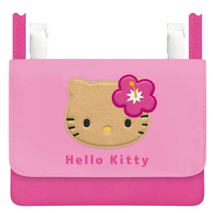 Kamio Japan Hello Kitty Anywhere Horizontal Shoulder Tan Travel Shoulder Anywhere 069601 Pocket, Strap, Design, Pocket, Bag, Pocket,