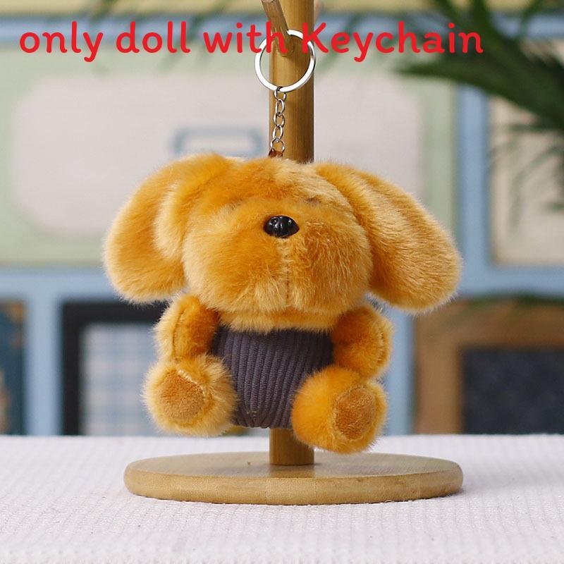 Plush Dog Keychain With Large Ears For Kids And Adults Collectible Gift