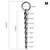 Metal Penis Beads Penis Plug Dilator Gradient Size Urethral Catheter Stimulator Male Masturbation Adult Toys Metal Sounding