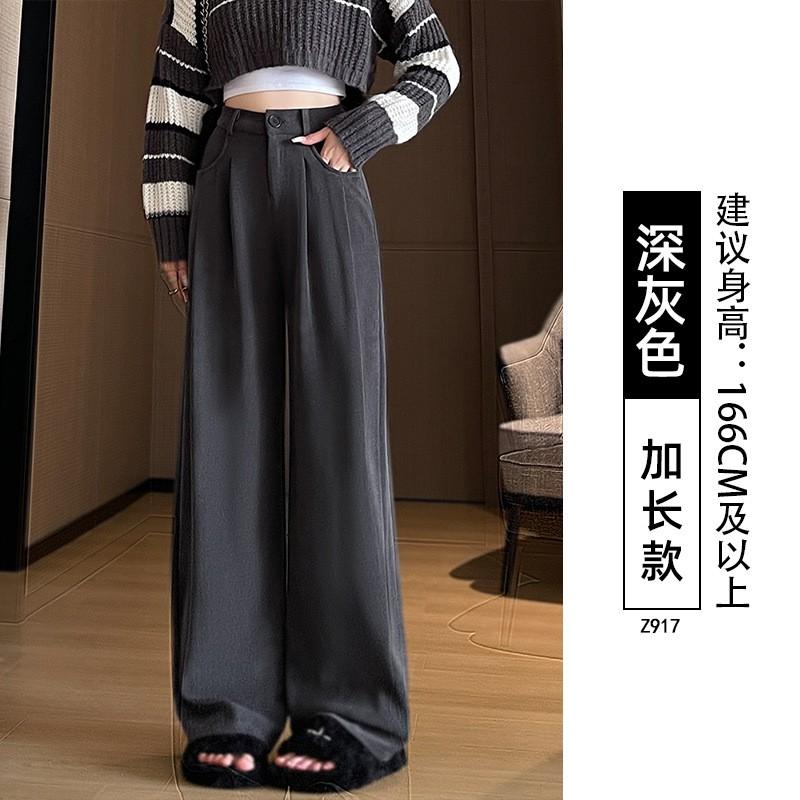 Womens Corduroy Straight Leg Trousers High Waist Wide Pants Fall Winter 2026 Plus Size Comfortable Casual