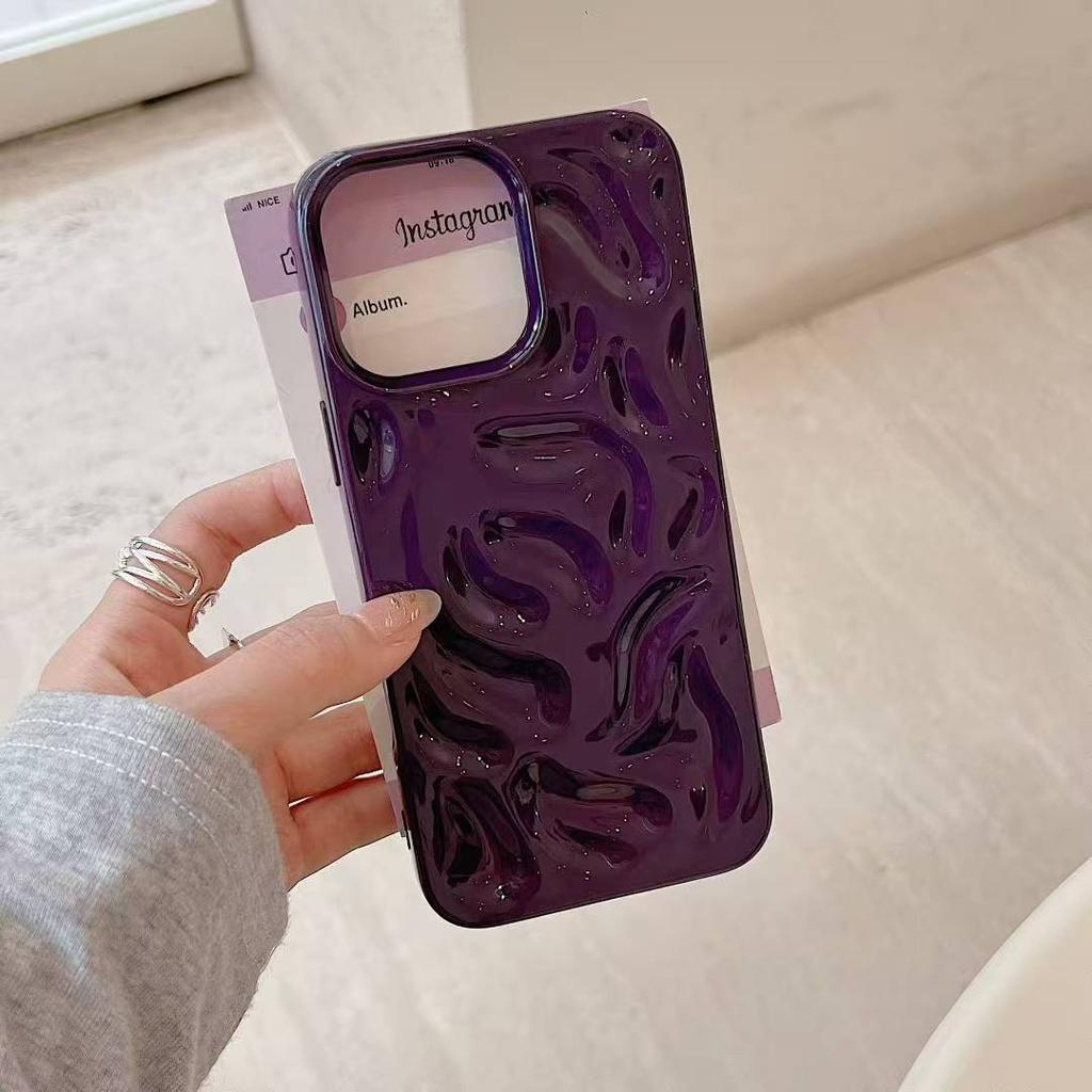 Meteorite shell TPU simple wind suitable for Apple 16PROMAX Internet celebrity Apple 15PRO all-inclusive mobile phone case soft case