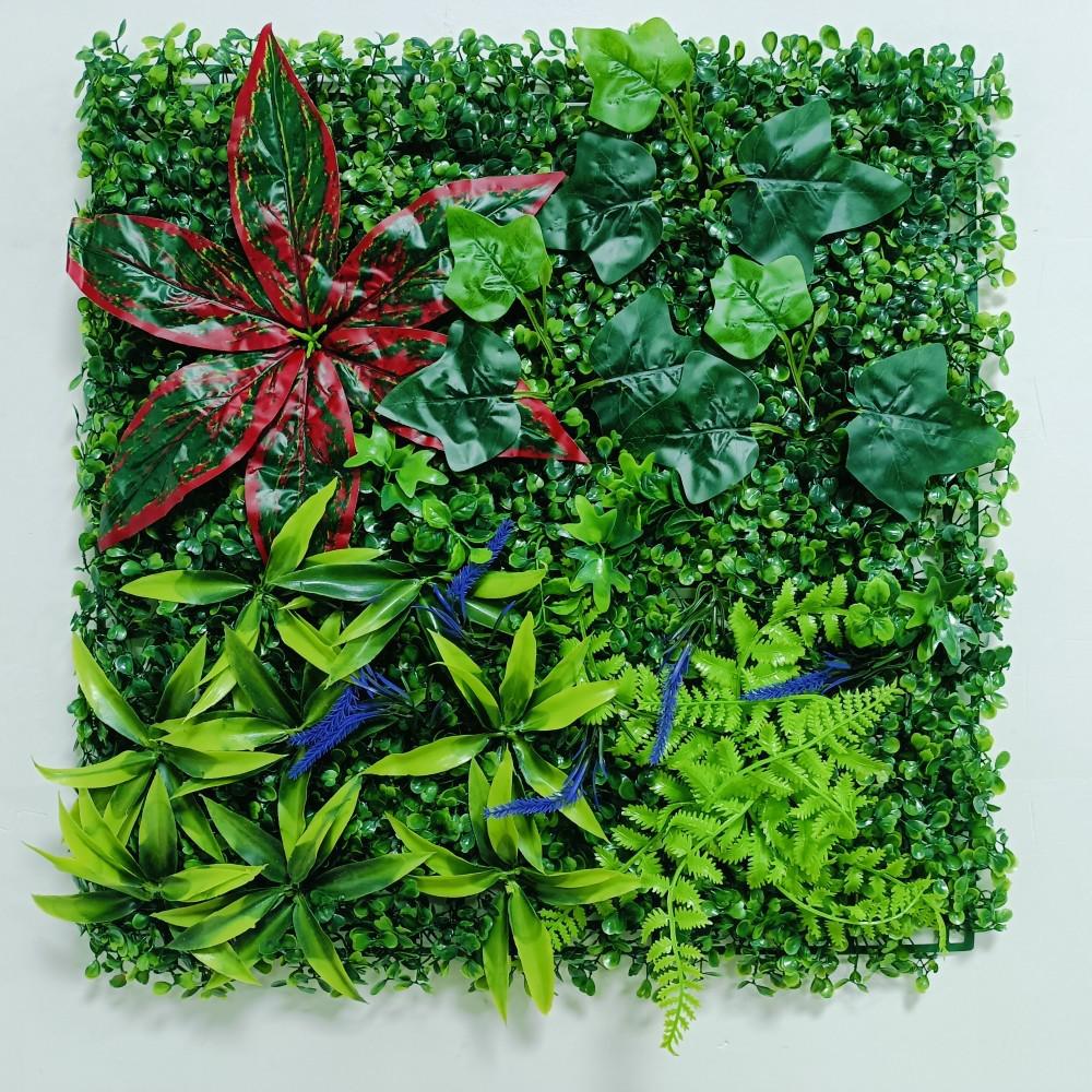 Artificial Green Plant Wall for Turf and Floral Decor