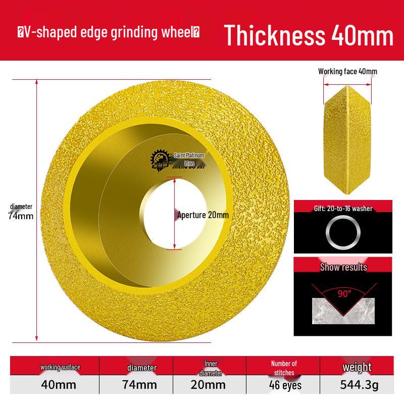 Taichung Diamond Grinding Tool for Marble, Quartz, and Tile Polishing and Trimming