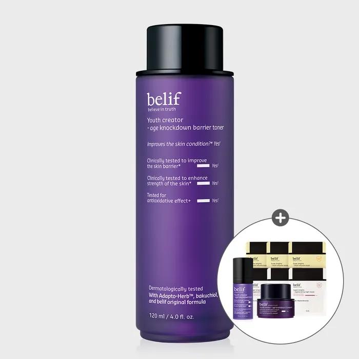 Youth Creator - Age Knockdown Barrier Toner 120ml Planning Set