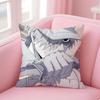 Anime C-Cells at WorkS Cushion Cover Comfortable Reversible Pillow Cover Ideal for Car Sofa Bedroom & Beyond