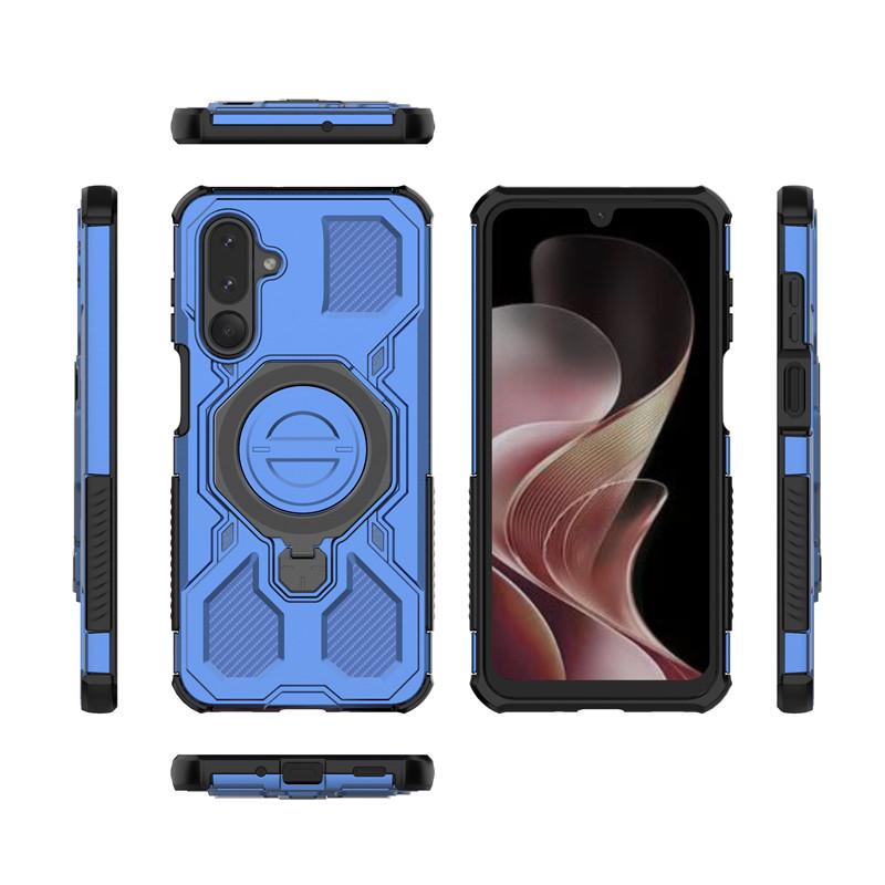 For Samsung Galaxy M36 Case Samsung M36 5G Cover Holder Magnetic Wireless Charging Protective Phone Cases For Samsung M36 Funda