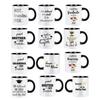 Large Capacity Coffee Cup Graduation Theme Water Cup with Ergonomic Handle Comfortable to