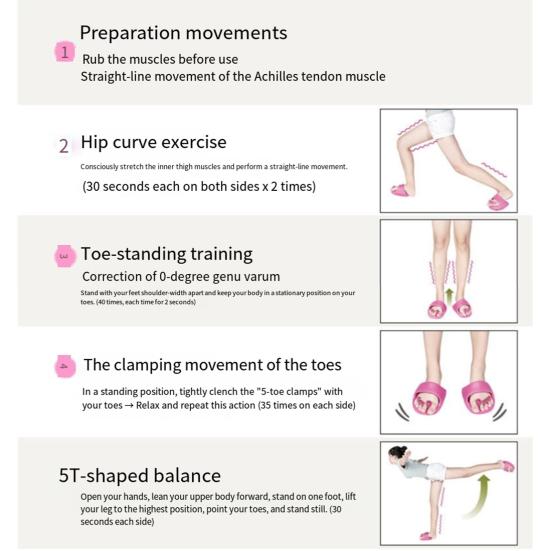 1 Pair Slimming Slippers Overlapping Toe Separator Summer Soft EVA Indoor Home House Massage Slippers Men Women Leg Slimming Half Slippers