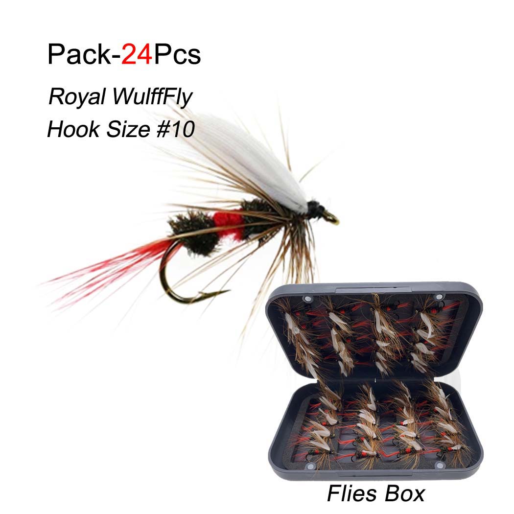 24 шт./кор. влажный/сухой набор для ловли нахлыстом — фото 24