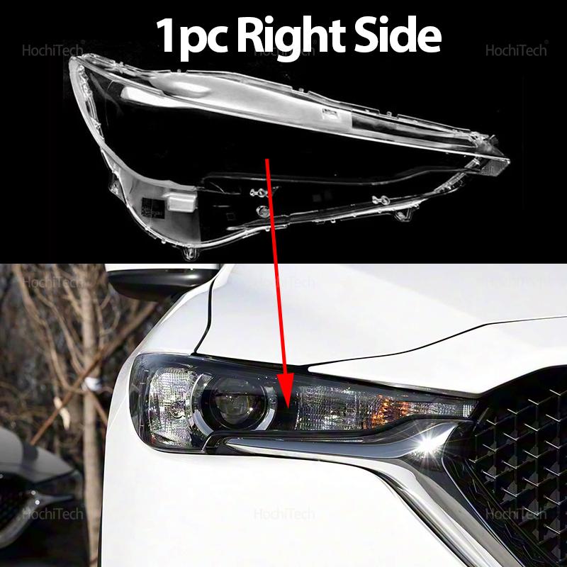 For Mazda CX-5 CX5 KF 2017 2018 2019 Headlight Cover Car Headlamp Lens Glass Replacement Front Lamp Shade Auto Shell