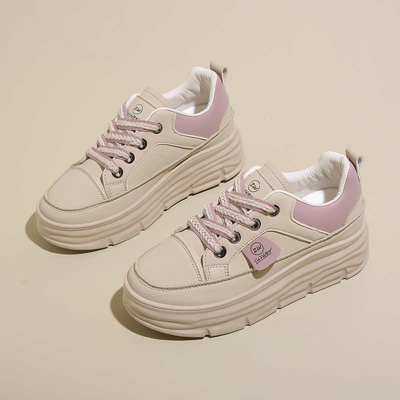 Fashion Legitimate Leather Round Foot Size 41 Women Boots Casual Women's Sneakers Original 33 Size Women's Shoes Sport Beskete