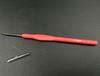 Colored Soft Handle Crochet Hook Set for DIY Knitting: Fine Crochet Hook with Sweater Needles & Lace Crochet Tools