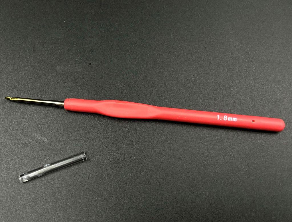 Colored Soft Handle Crochet Hook Set for DIY Knitting: Fine Crochet Hook with Sweater Needles & Lace Crochet Tools