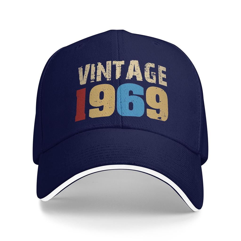 Vintage Th Birthday Gift Baseball Cap Running Hippie Sun Visor Hats Couple Women Fashion Custom Logo Baseball Caps