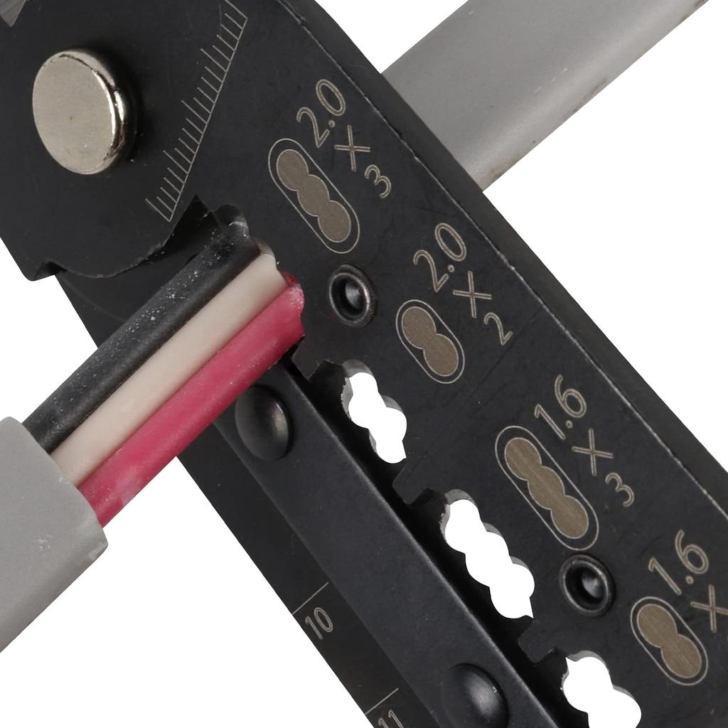 Fujiya Electrical VA Stripper (Electrical Worker Exam Compliant) 210mm FVA-1630