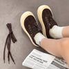 Board Shoes Autumn New Thick-soled Heightening Single Shoes Comfortable Ugly Cute Casual Shoes