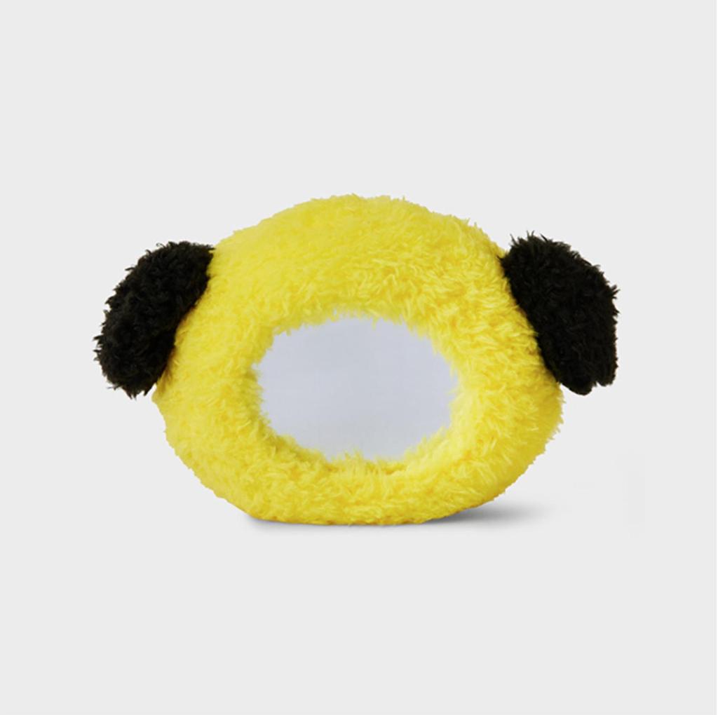 LINE FRIENDS BT21 CHIMMY Minini Peluche Scintillante Specchietto da Mano Ufficiale