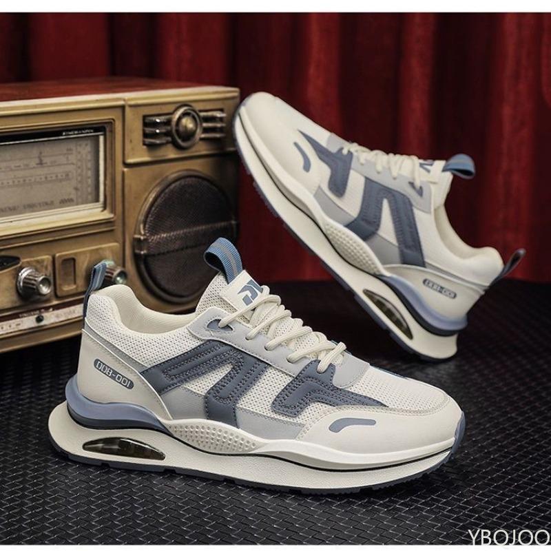 Spring new casual running thick soled height increasing sports men's versatile simple comfortable lightweight  men's shoes