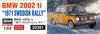 Hasegawa BMW 2002ti 1971 Swedish Rally Plastic Model 20381 1/24