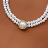 Party Pearl Necklace Beads Pearl  Choker Fashion Pearl Chain