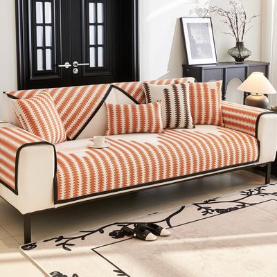 Cuscino per divano in ciniglia Nordic High Sense Quattro stagioni Universale Cuscini per seduta Antiscivolo Copertura per divano in pelle Copertura in tessuto