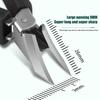 Super Slanted Pointed Toenail Clipper For Ingrown Or Thick Toenails Trimmer Anti-Splash Nail Nipper With Stainless Steel