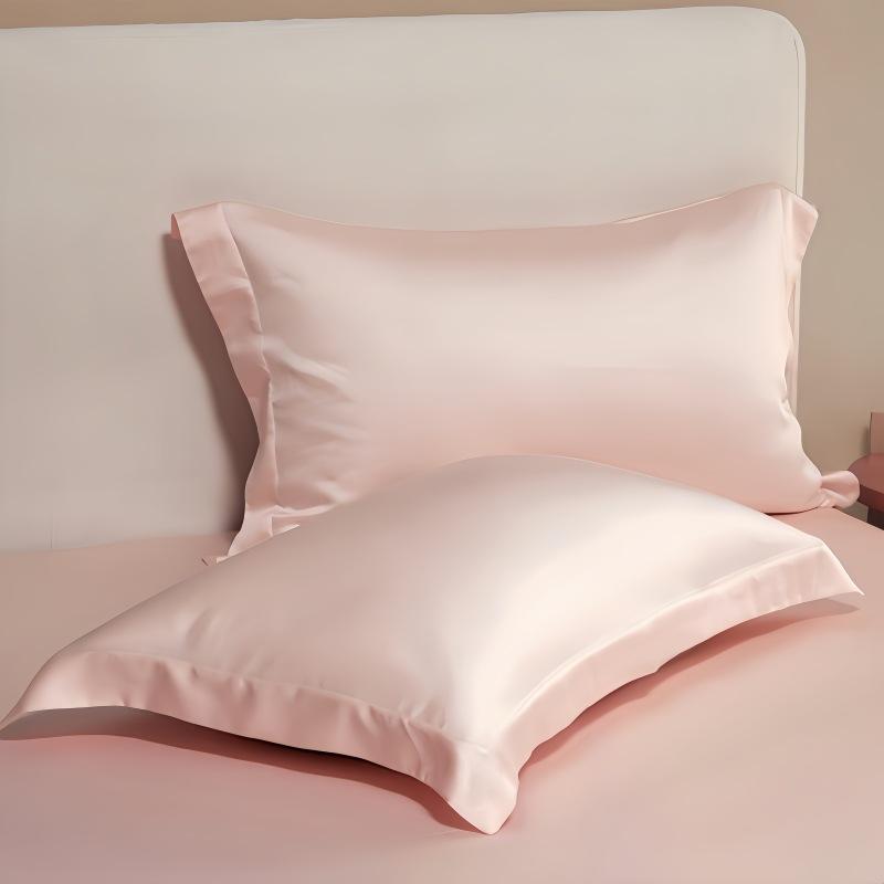 Tencel Pillowcase Summer Cool Silk Beauty Pillowcase Solid Color Pillowcase 48x74cm [pack of one]