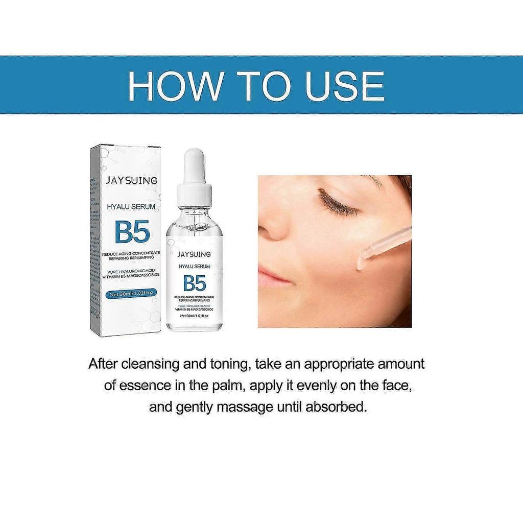 Hydrating Face Serum - Anti-Wrinkle, Firming & Brightening with Hyaluronic Acid & Vitamin B5